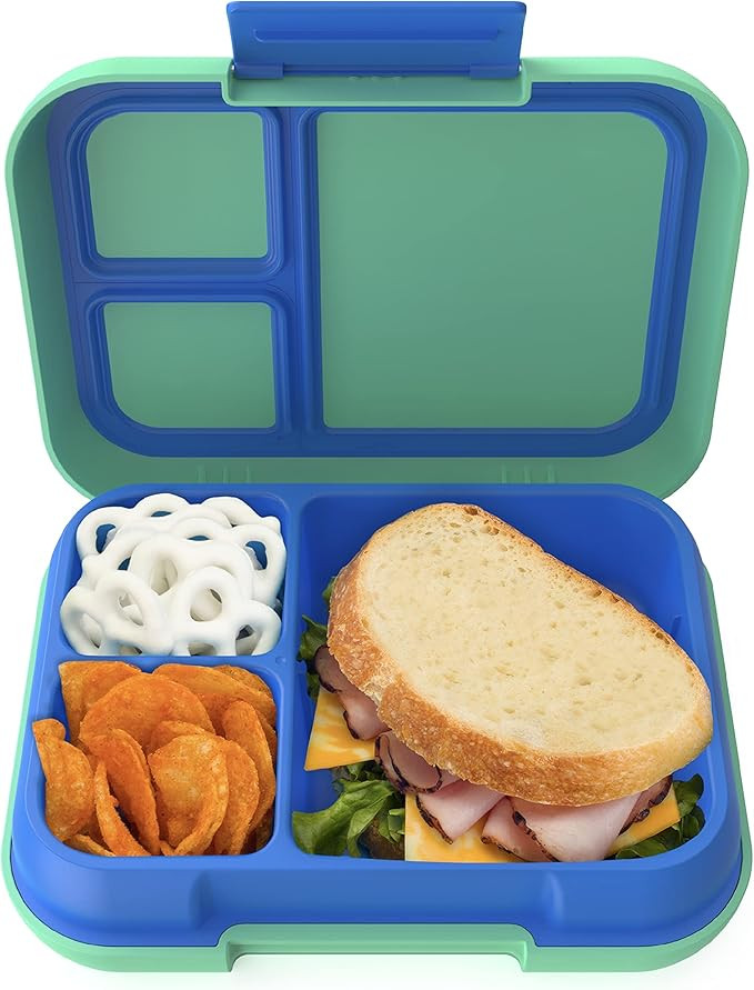 Bentgo® Pop - Leak-Proof Bento-Style Lunch Box with Removable Divider for 3-4 Compartments - Per... | Amazon (US)