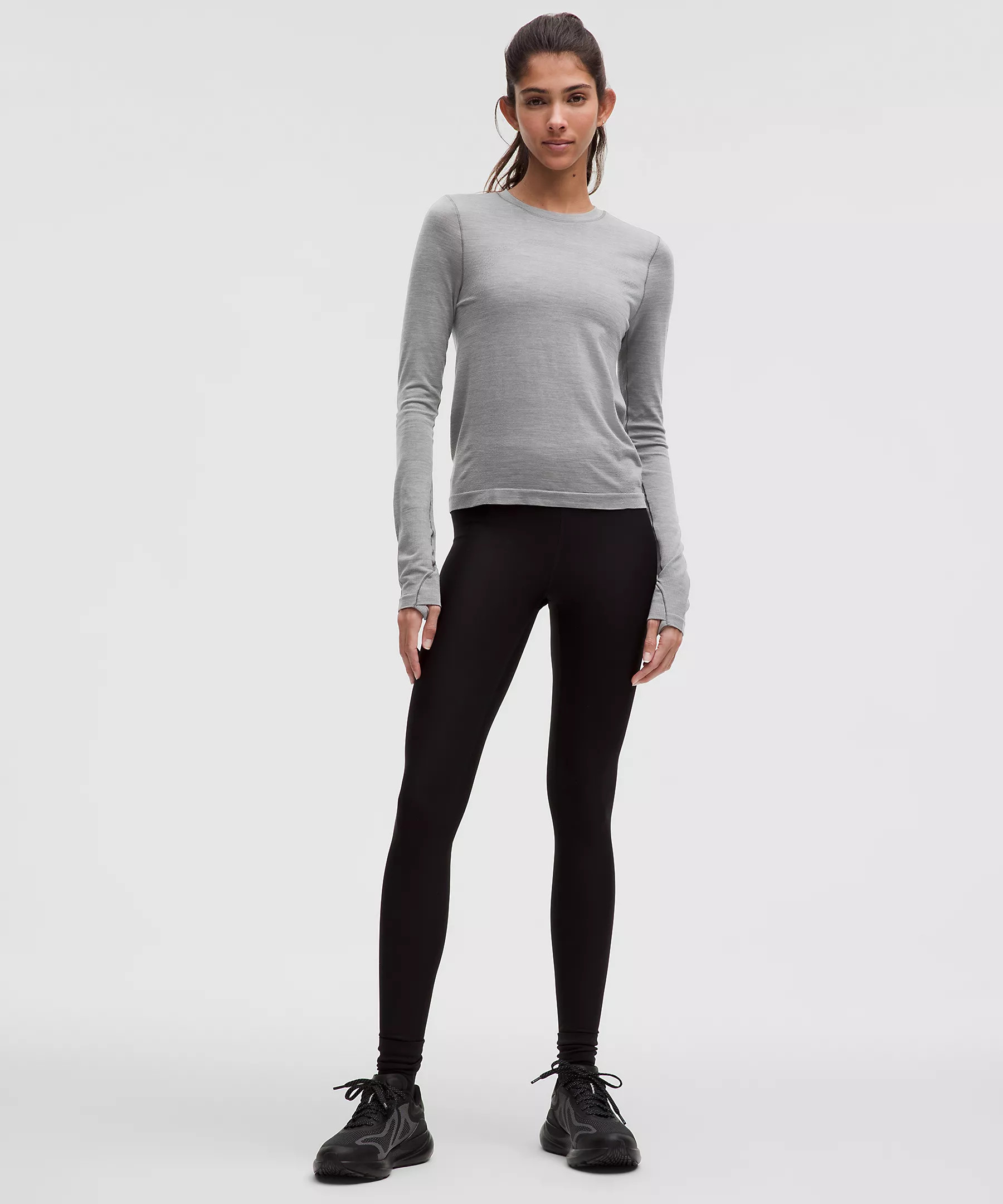 Swiftly Wool Long-Sleeve Shirt | Lululemon (US)