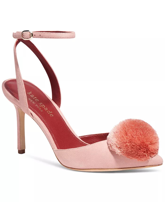 Women's Amour Pom-Pom Dress Heels | Macys (US)