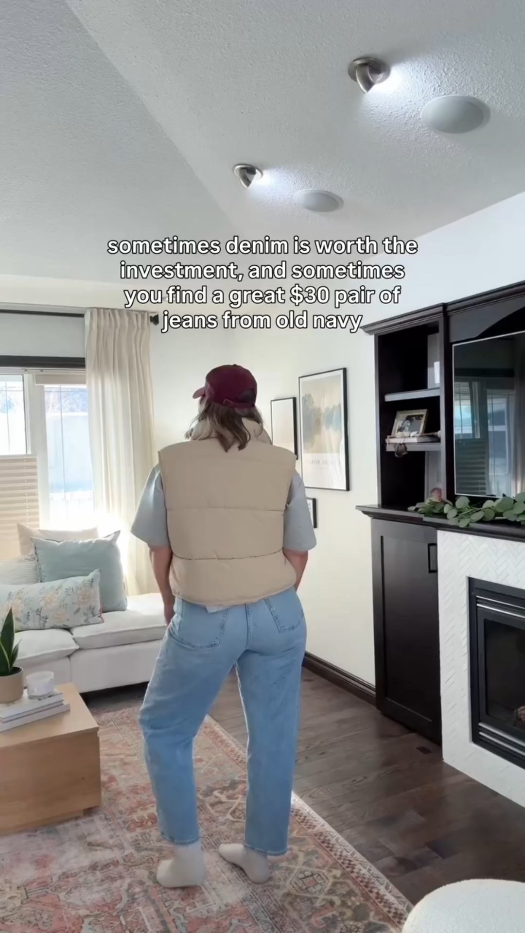 *wearing my reg size 12 tall in these old navy jeans! Proof that good jeans don’t always have to be expensive!!🙇🏼‍♀️👌🏼 Sharing this affordable denim win for anyone looking for comfy, flattering everyday jeans without the splurge.

🇨🇦 Follow @kiteenmariee & Comment “JEANS” for the link and sizing info

#LTKmidsize #LTKcurves #LTKcanada