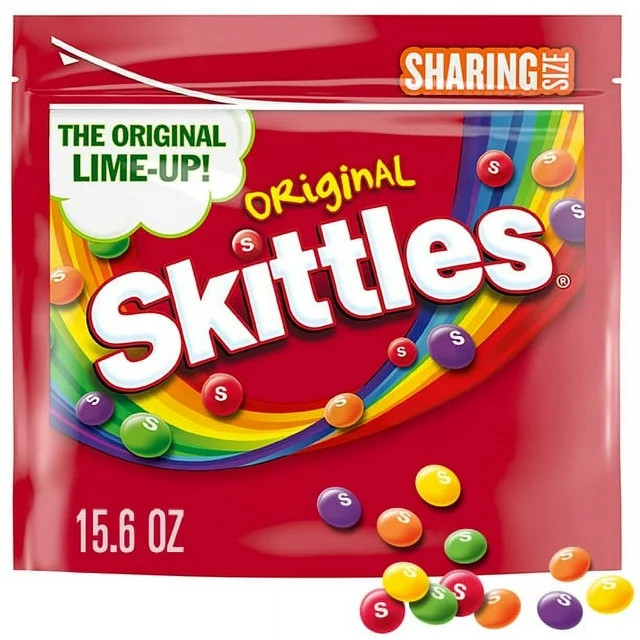 Skittles Original Chewy Candy Sharing Size - 15.6 oz Bag | Walmart (US)