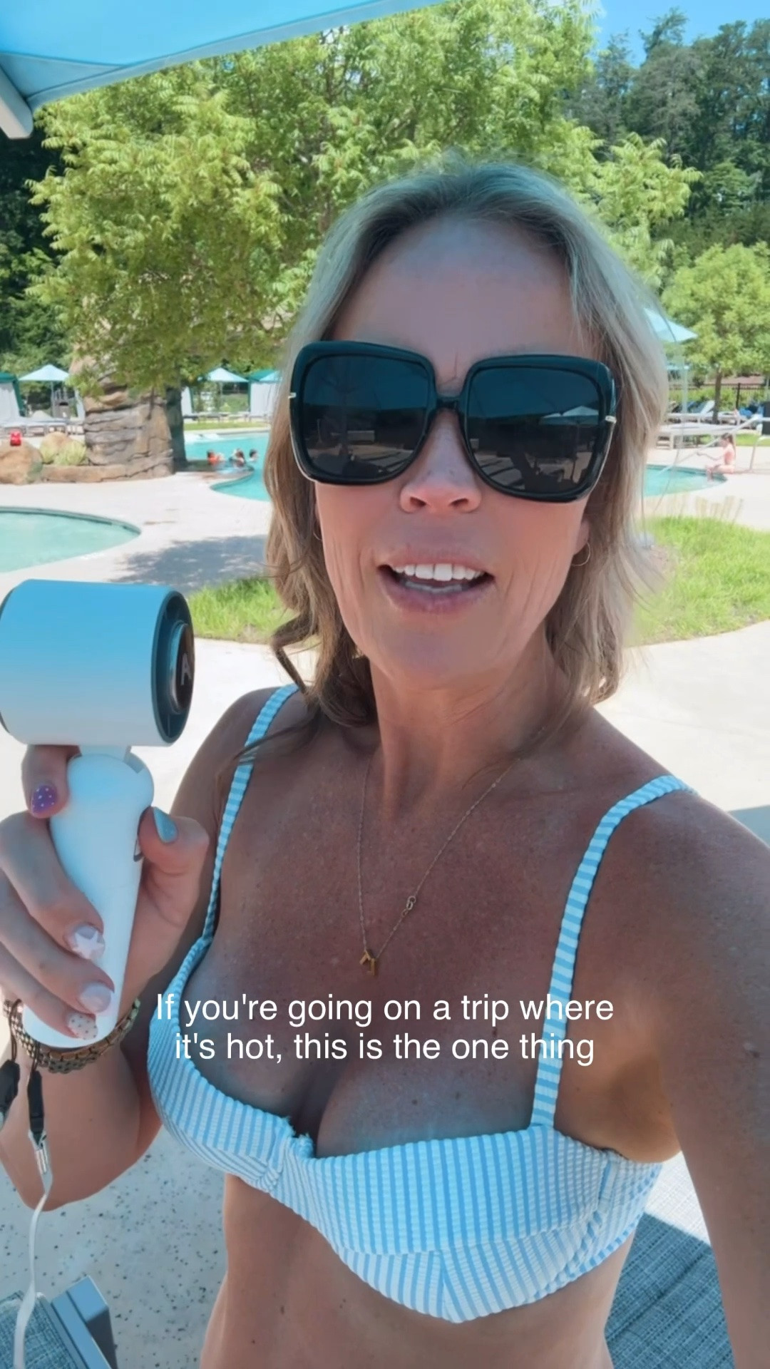 🥵 Tennessee summer is already trying to take me out… comment FAN if you need this in your life I’ll send you the info.
Found this little Arctic Air® Cool Touch at Walmart and I’m officially obsessed. ❄️
It’s rechargeable, portable, fits right in my bag, and gives you a cool breeze wherever you are. I’ve already used it while walking, sitting by the pool, and watching outdoor games.
If you’re always hot like me, this might be the Walmart find of the summer. ☀️
Who else carries a personal fan everywhere they go? 😂

#arcticair #cooltouch #aircooler #summermusthaves #Walmartfinds

#LTKSeasonal #LTKActive #LTKmomlife