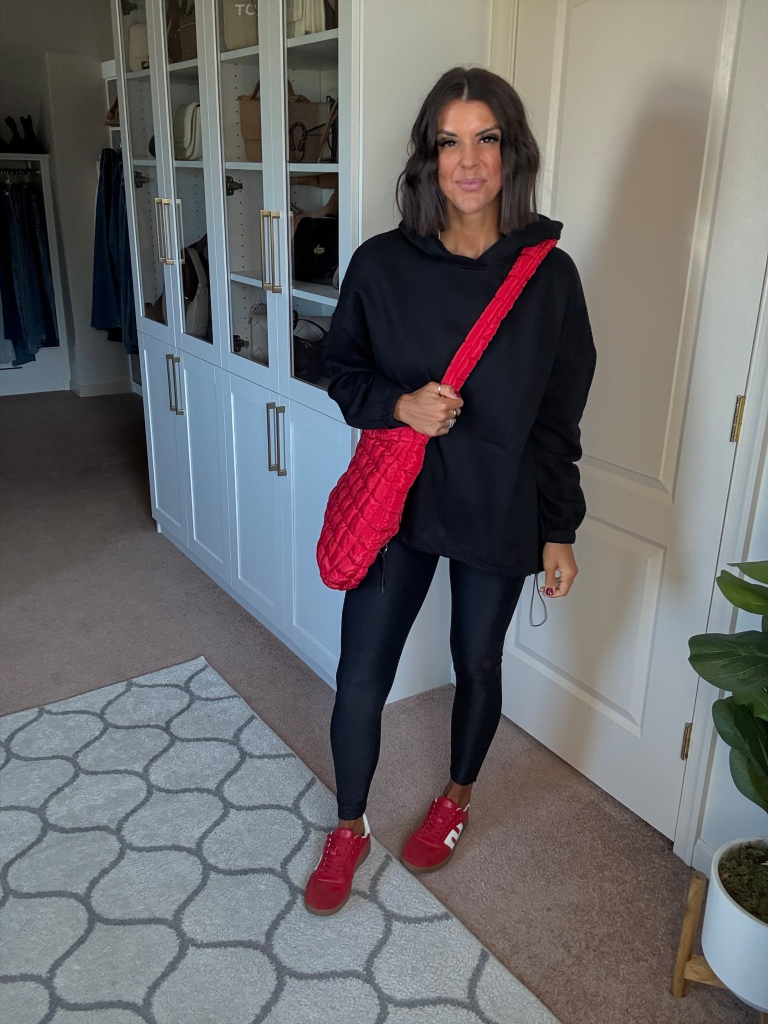 Size small in pullover size xs in leggings! 

#LTKSeasonal