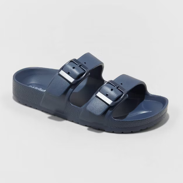 Kids' Noa Slip-On Footbed Sandals - Cat & Jack™ | Target