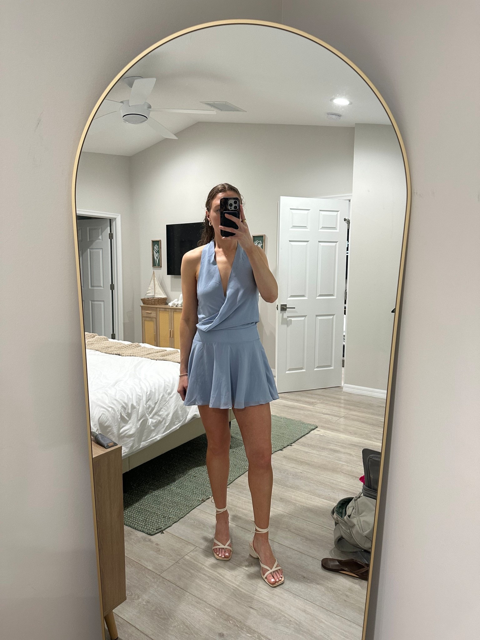 Revolve Baby Blue Mini Dress 

#LTKgrwm #LTKTravel #LTKSeasonal