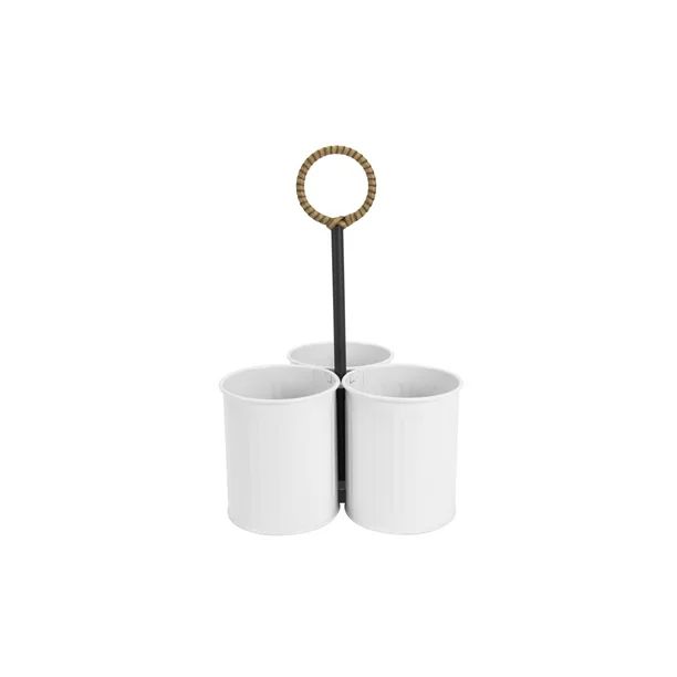 Better Homes & Gardens Galvanized Wine Caddy, Utensil Caddy - Walmart.com | Walmart (US)
