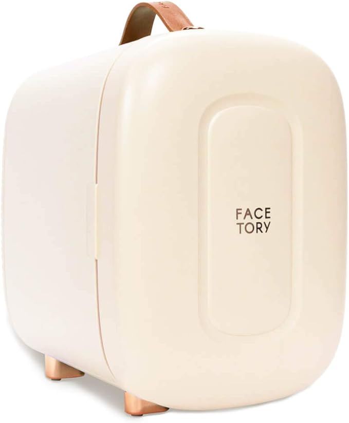 FACETORY Vanilla Skincare Fridge- Ice Cream Series- 5 Liters with LED Light, Temperature Display,... | Amazon (US)