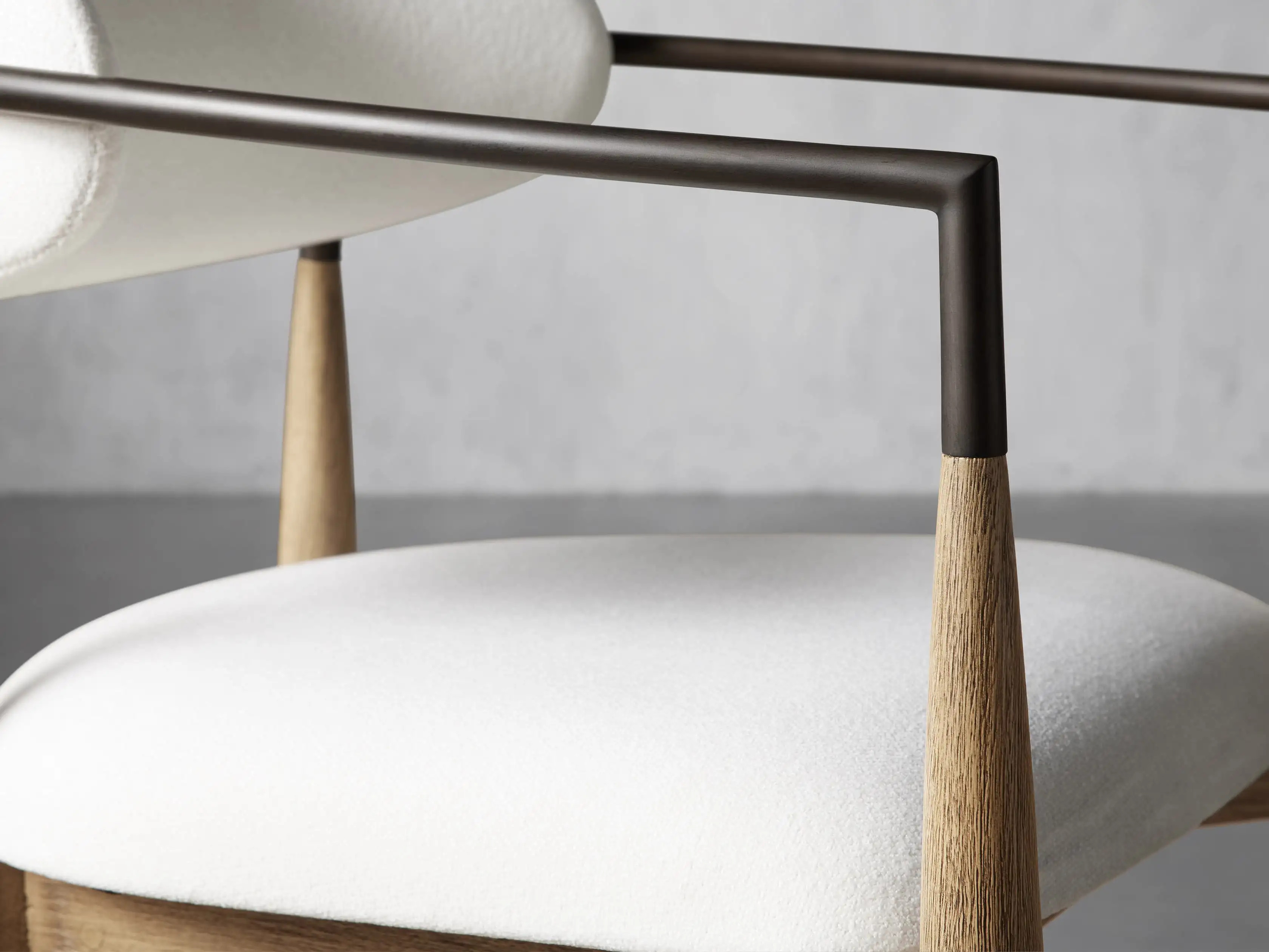 Jagger Dining Arm Chair in Natural | Arhaus