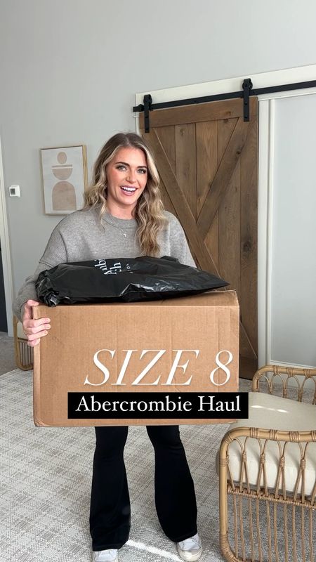 Size 8 Abercrombie haul 😍 unbox my Abercrombie order with me! 
⭐️ everything is 15% off this weekend! Denim is 25% off PLUS extra 15% off with code DENIMAF at checkout! ⭐️
Sizing:
Plaid blazer TTS - M 
Denim jacket TTS - M (comfy + oversized fit)
Pink sweatpants - TTS - M 
Pink sweatshirt - sized up 1 to L for comfier/looser fit - fits tts tho
Stretchy satin pants - TTS - M 
Tweed shorts TTS - M (fits me comfortably and I’m a size 8)
Sweater tank - sized up 1 to L
Cropped corset top w stretchy back TTS - M 
Green dress TTS - medium regular length 
Blue, green, & taupe stretchy ribbed crop tanks - tts - M
Brown sweatpants - TTS - M 
Brown cropped zip hoodie - TTS - M 
Rolling Stones tee sized up 1 to L for comfy fit! Sooo soft with stretch
Cropped denim jacket - tts - M (comfy + oversized fit)


#LTKsalealert #LTKFind #LTKunder50