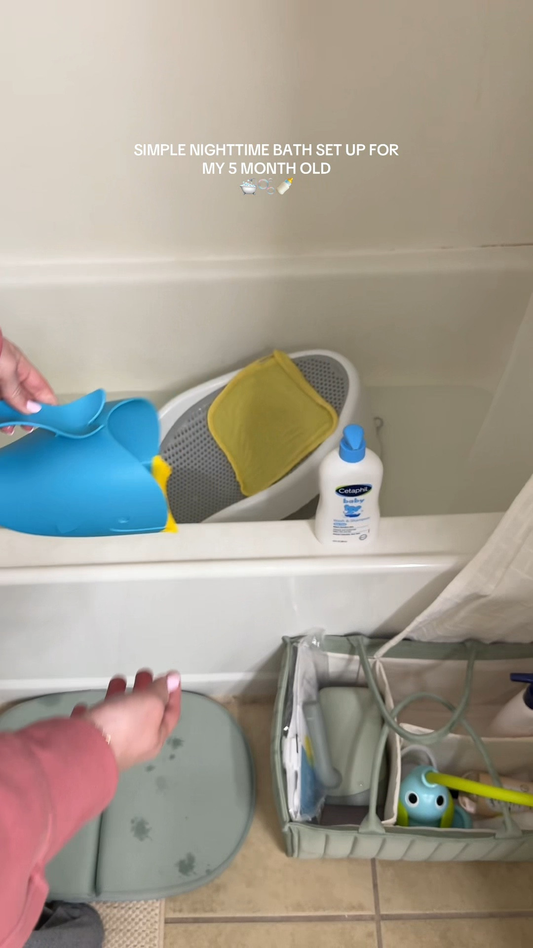 Simple bath time set up for my 5 month old🫧🍼

#LTKBump #LTKBaby #LTKmomlife