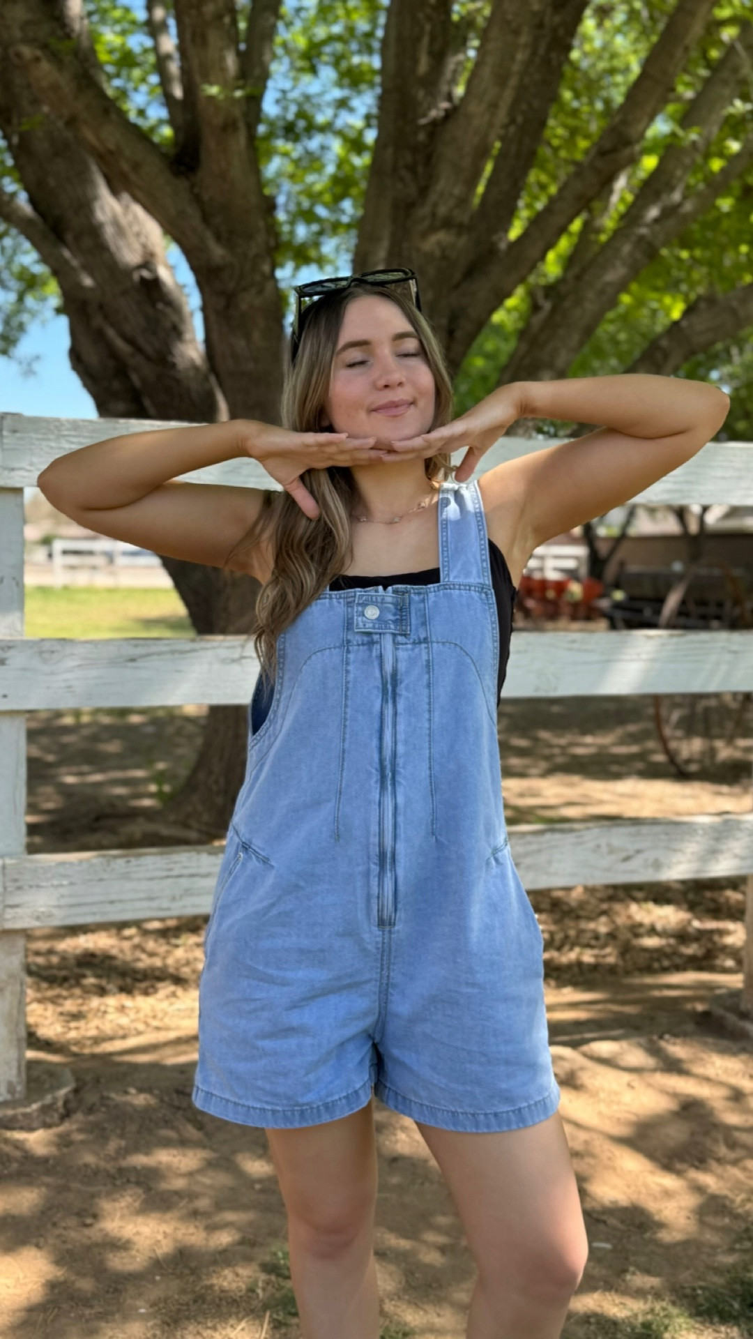 Denim days 🤍 This sleeveless zip-up jean romper is the perfect easy outfit for summer — cute, comfy, and so easy to dress up with sneakers or sandals ✨ 

#LTKStyle #LTKFashion #DenimRomper #JeanRomper #DenimStyle #SummerOutfit #CasualChic #OOTD #FashionFinds #RomperStyle #DenimOutfit #EverydayStyle #CuteOutfitIdeas #TrendyStyle #LTKUnder50

#LTKootd #LTKU #LTKSaleAlert