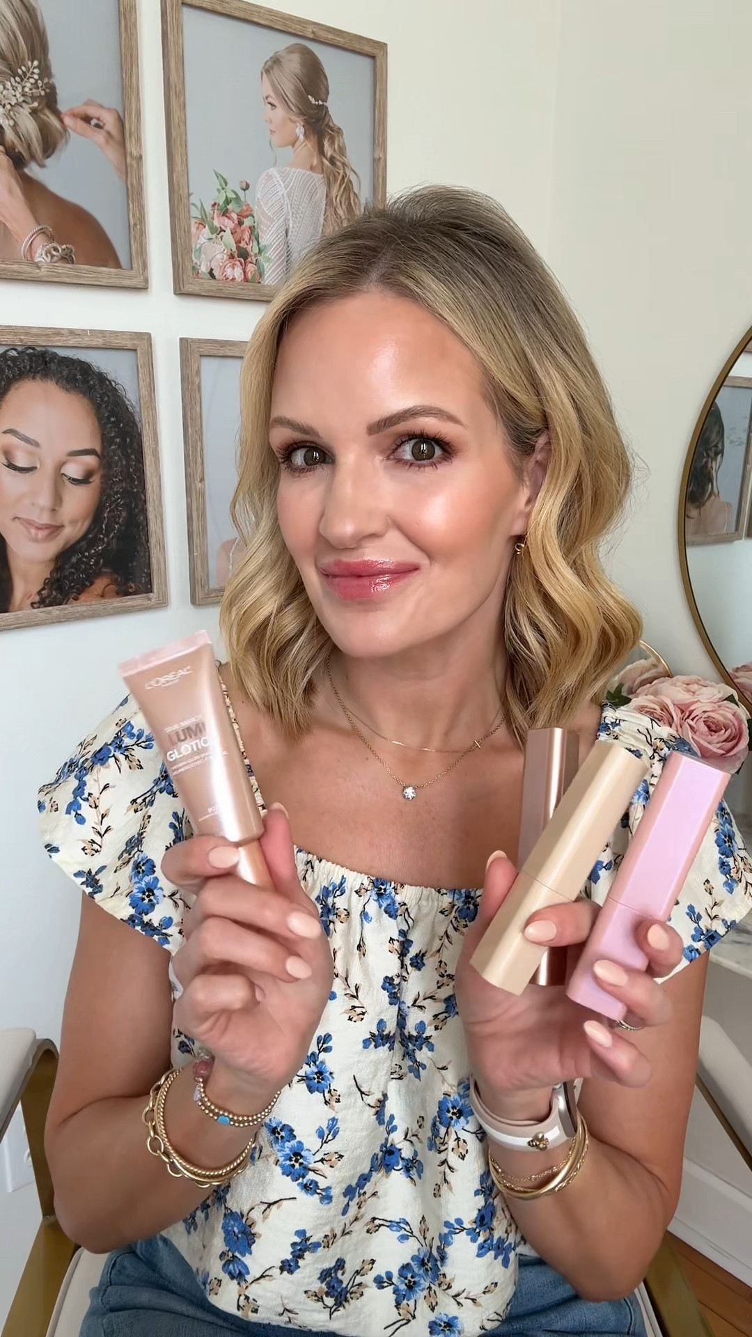 Glowy skin recent favs! I’m wearing shades LN6, Harmony and Curvy in the LYS sticks, and Light in the glotion!