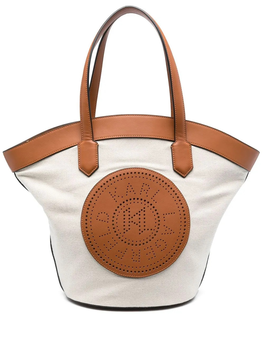 Karl Lagerfeld K/Tulip logo-patch Tote Bag - Farfetch | Farfetch Global