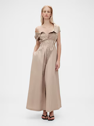 GapStudio Poplin Maxi Shirtdress | Gap (US)