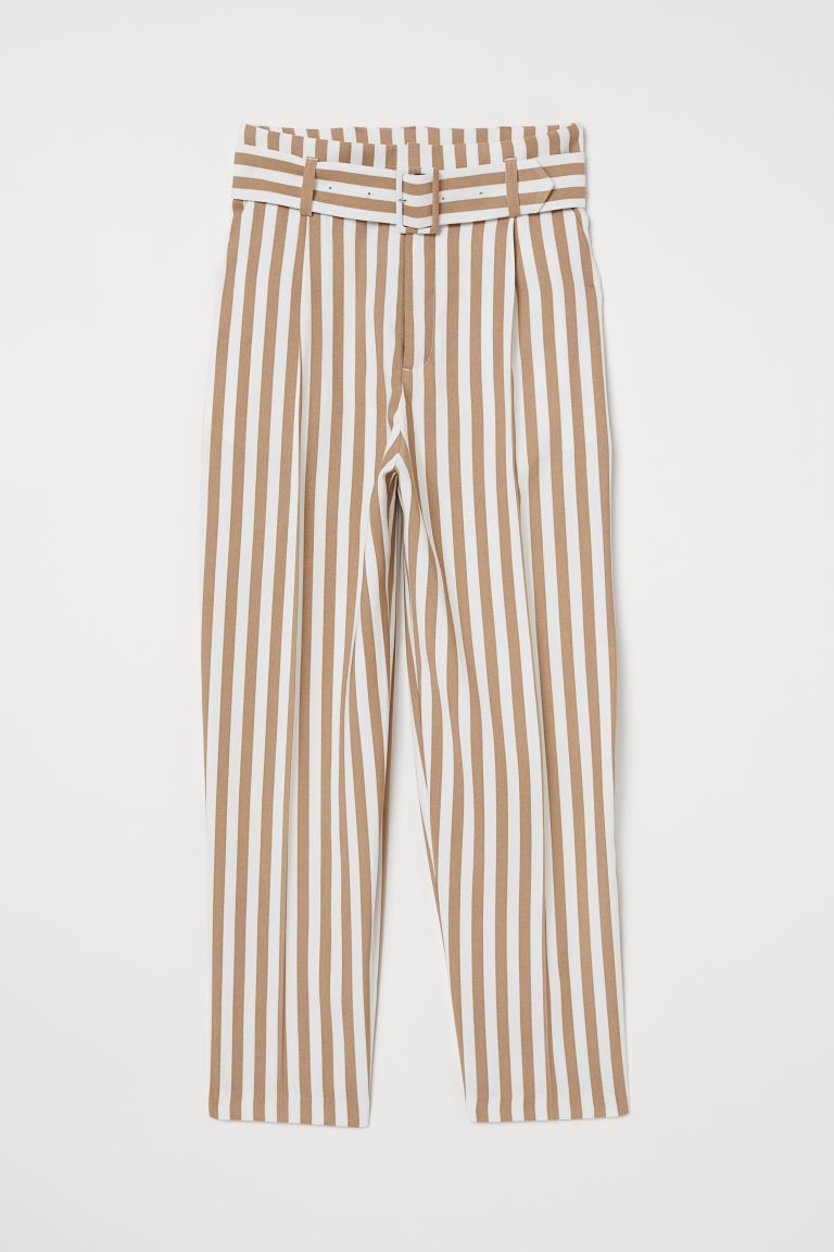 Pants with Belt | H&M (US + CA)
