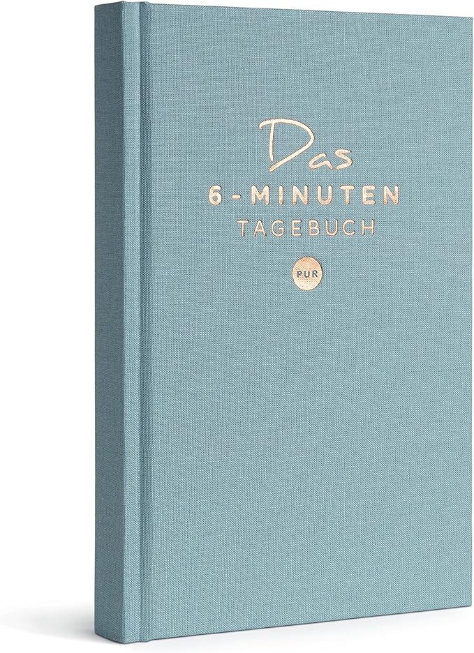6-Minuten Tagebuch PUR (Das Original) | Dankbarkeitstagebuch, Achtsamkeitstagebuch | Das Journal ... | Amazon (DE)