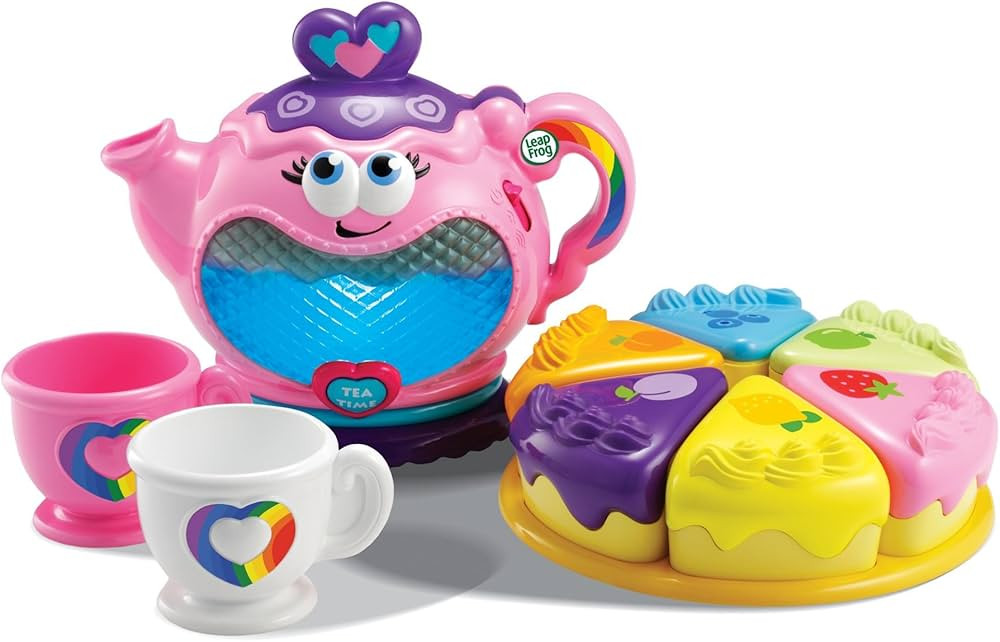 LeapFrog Musical Rainbow Tea Party (Frustration Free Packaging) , Pink | Amazon (US)