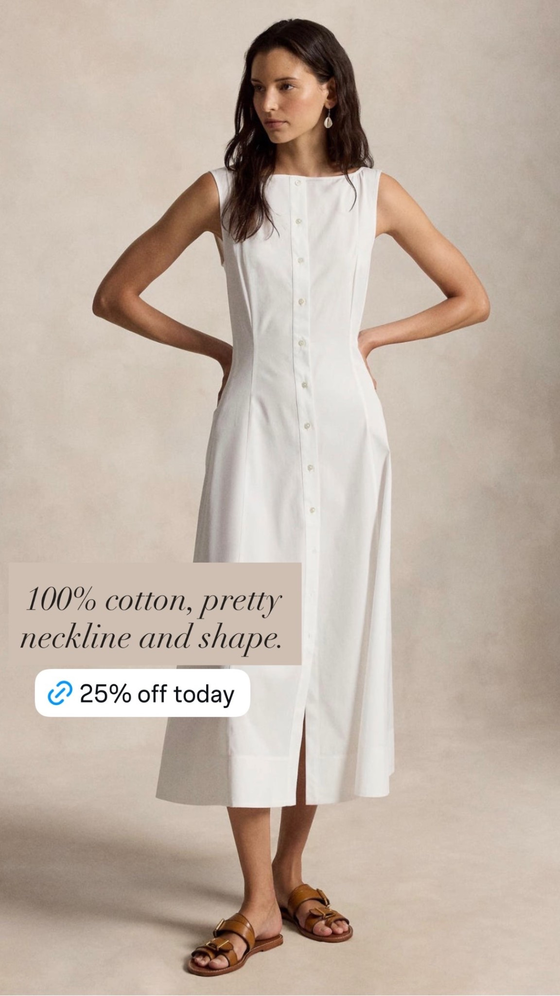 This white summer dress is so beautiful. It’s unfortunately no longer on sale but it is available in most sizes.

#classicstyle
#whitedress
#Nordstrom
#RalphLauren
#summerdress

#LTKWorkwear #LTKootd #LTKSaleAlert