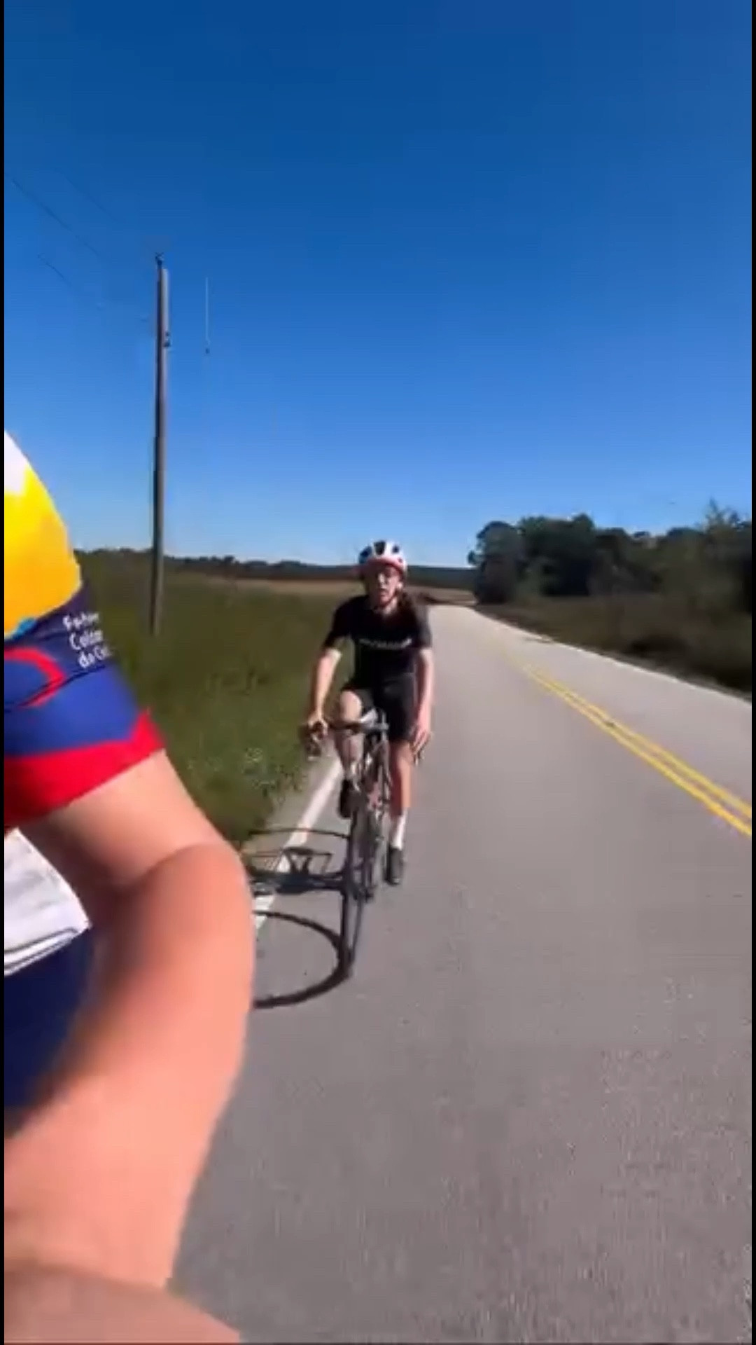My oldest son lives at a motocross training facility full time. 

Today’s his off day🤣 What does he do after getting blood drawn this morning you ask? He goes on a 21 mile bike ride😳🚴‍♂️🚴🏿🚴‍♀️ He’s in the back throwing the peace sign at the end of the video. 🤣🤣🤣 I know it doesn’t look like it, but he’s holding up two fingers at the end🤣🤣

#LTKActive #LTKFamily #LTKMens