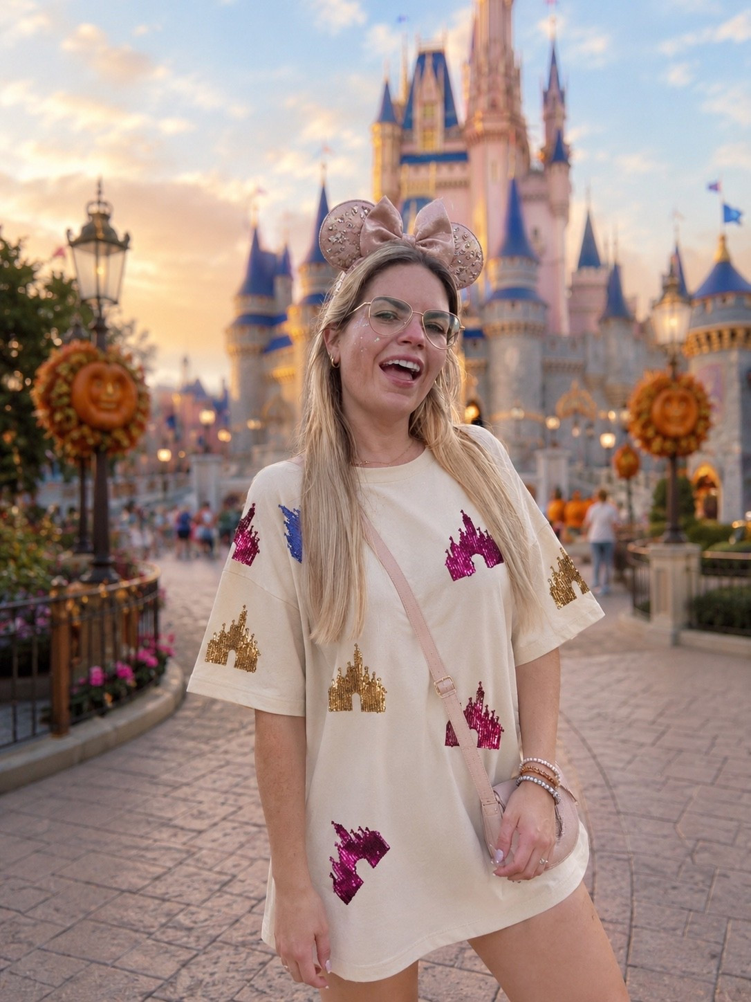 ✨ Castle-core, but make it park day cute 🏰💖

I found the CUTEST sequin castle tee on Amazon and I’m obsessed with how easy it is to style for a magical park day. ✨ Pair it with sparkly ears, comfy sneakers + a cute crossbody and you’re ready for Main Street! 🎀🏰

Everything is linked on my LTK! 🛍️✨

#LTKDisney #LTKStyleTip #LTKFinds #AmazonFinds #AmazonFashion #DisneyStyle #DisneyOutfit #ParkStyle #MagicKingdomStyle #DisneyFashion #DisneyAdult #ThemeParkStyle

#LTKootd #LTKTravel #LTKSeasonal