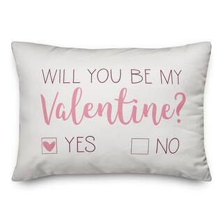 Be My Valentine Choice Throw Pillow By Designs Direct | 14" x 20" | Michaels® | Michaels Stores