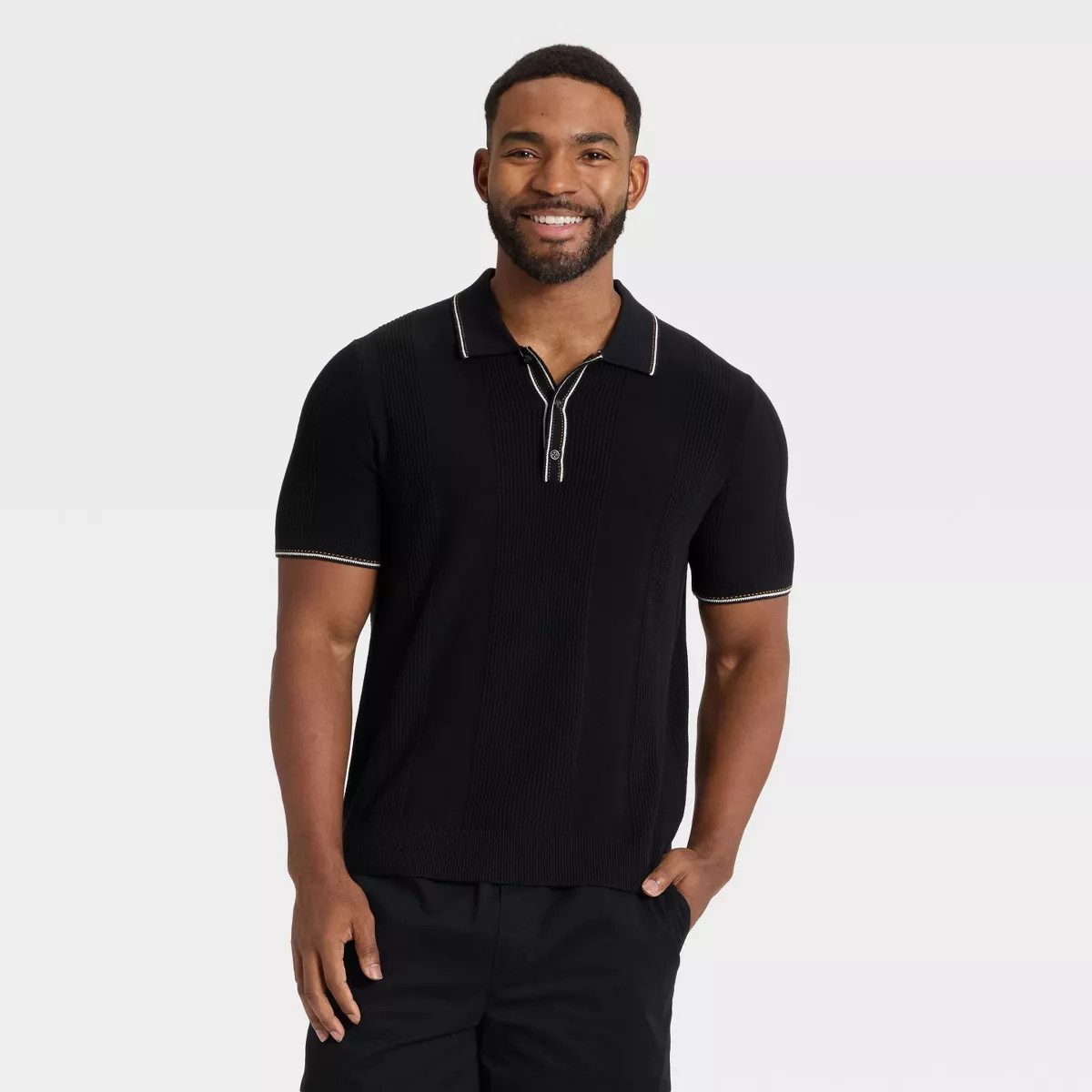 Men's Short Sleeve Polo Sweater - Goodfellow & Co™ | Target