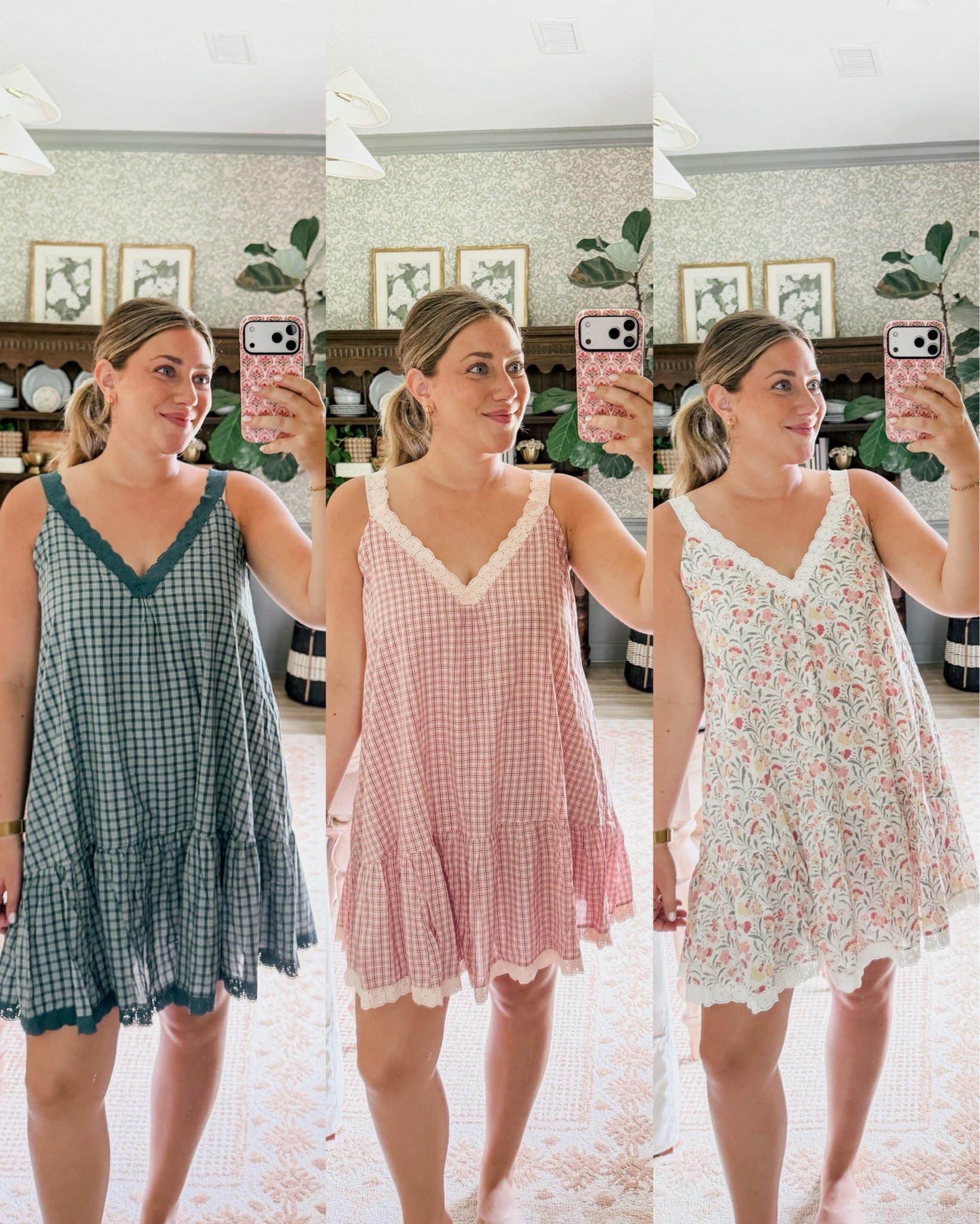 Walmart nightgown (or dress haha) i sized down to a medium!