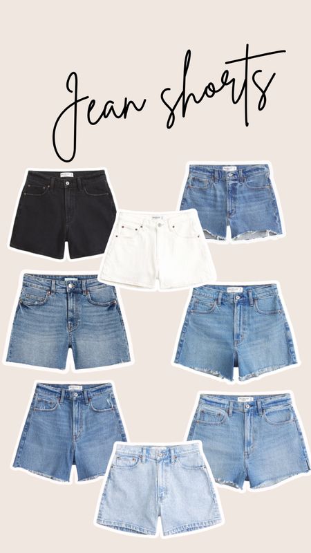 Shop some of my favorite denim shorts! Abercrombie is currently having a sale on some 🫶🏼

#LTKfindsunder100 #LTKsalealert #LTKstyletip