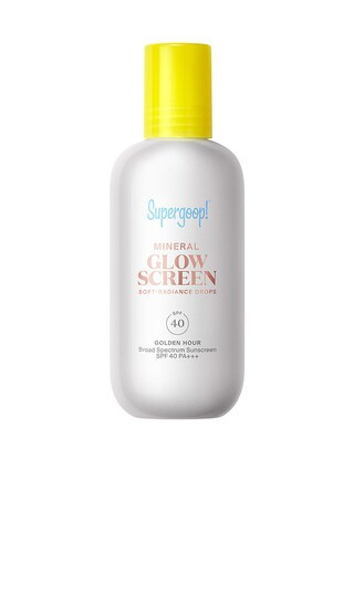Supergoop! Mineral Glowscreen Soft-Radiance Drops SPF 40 in Golden Hour. | Revolve Clothing (Global)