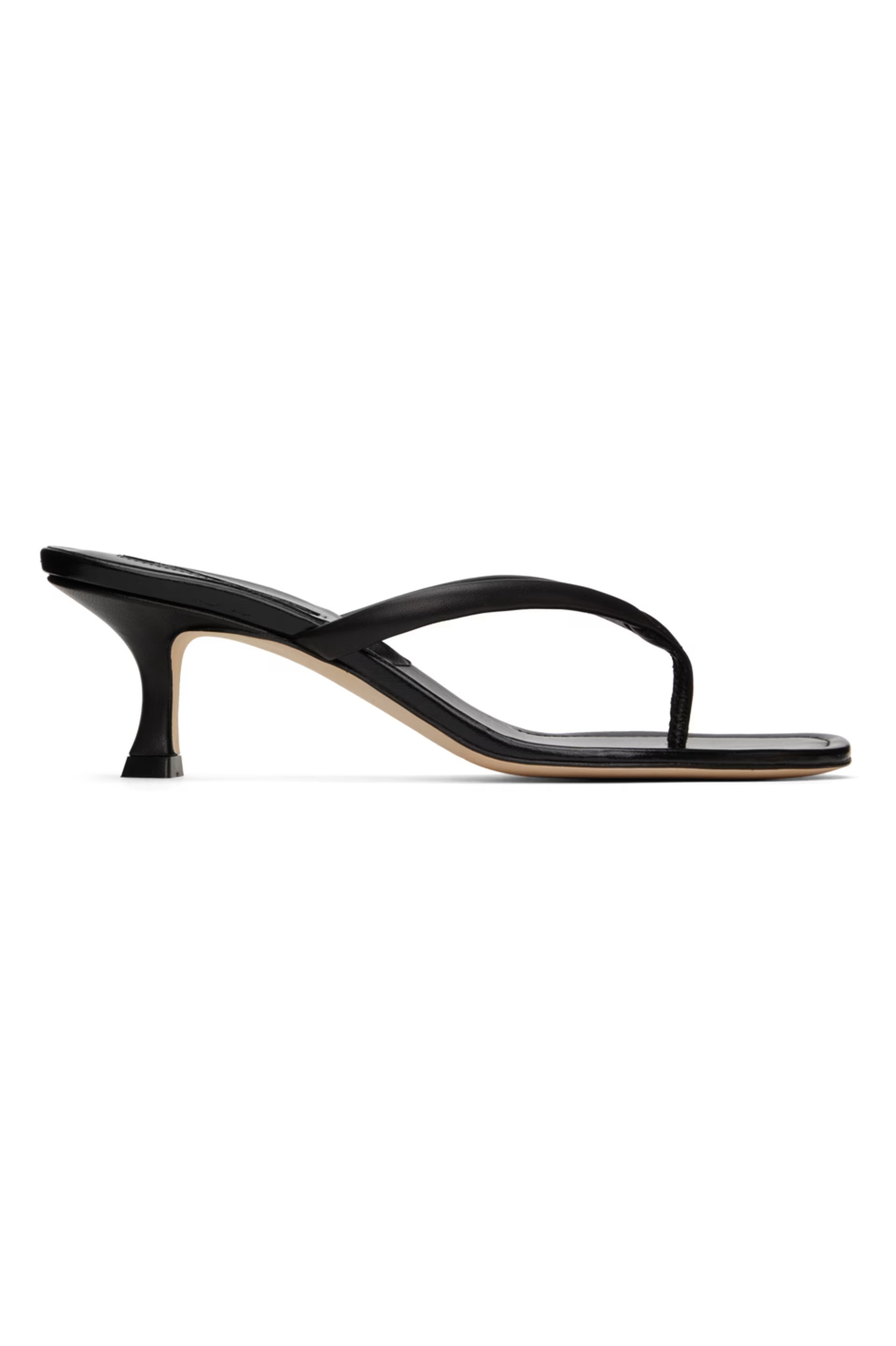 Manolo Blahnik - Black Paterno Heeled Sandals | SSENSE