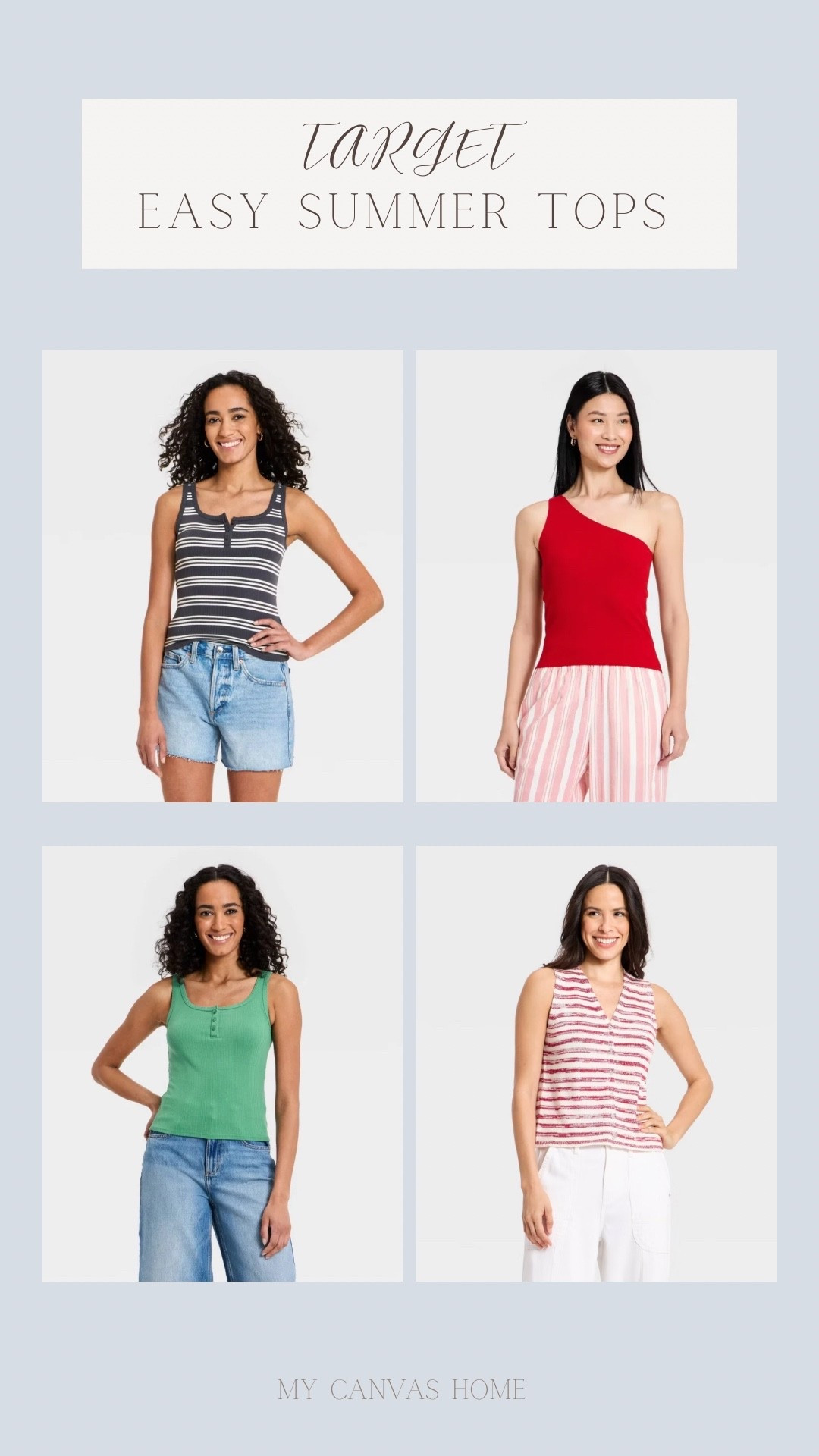 Purchased these fun summer tops last week @Target

#LTKOver40 #LTKootd