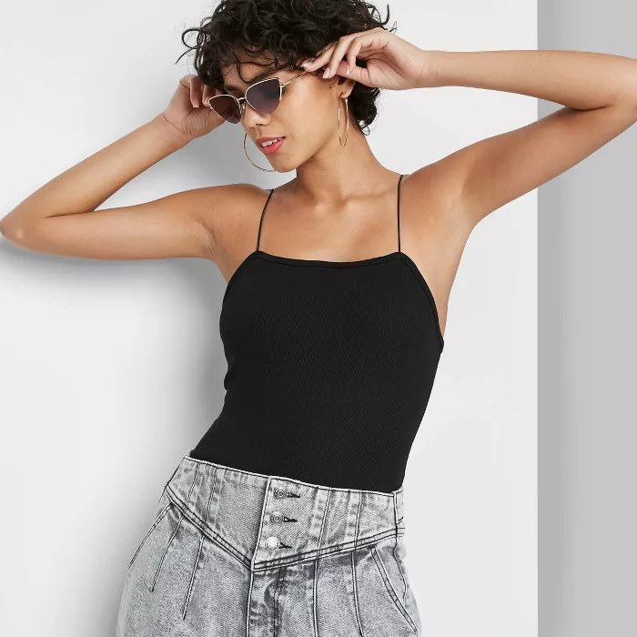 Women's Spaghetti Strap Bodysuit - Wild Fable™ | Target