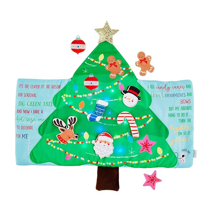 Mud Pie Kid's Decorate Your Christmas Tree Book | Amazon (US)
