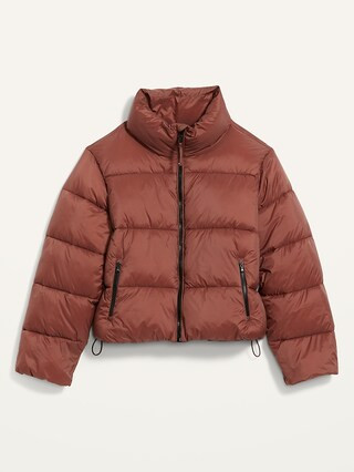 Water-Resistant Frost Free Short Puffer Jacket for Women | Old Navy (US)