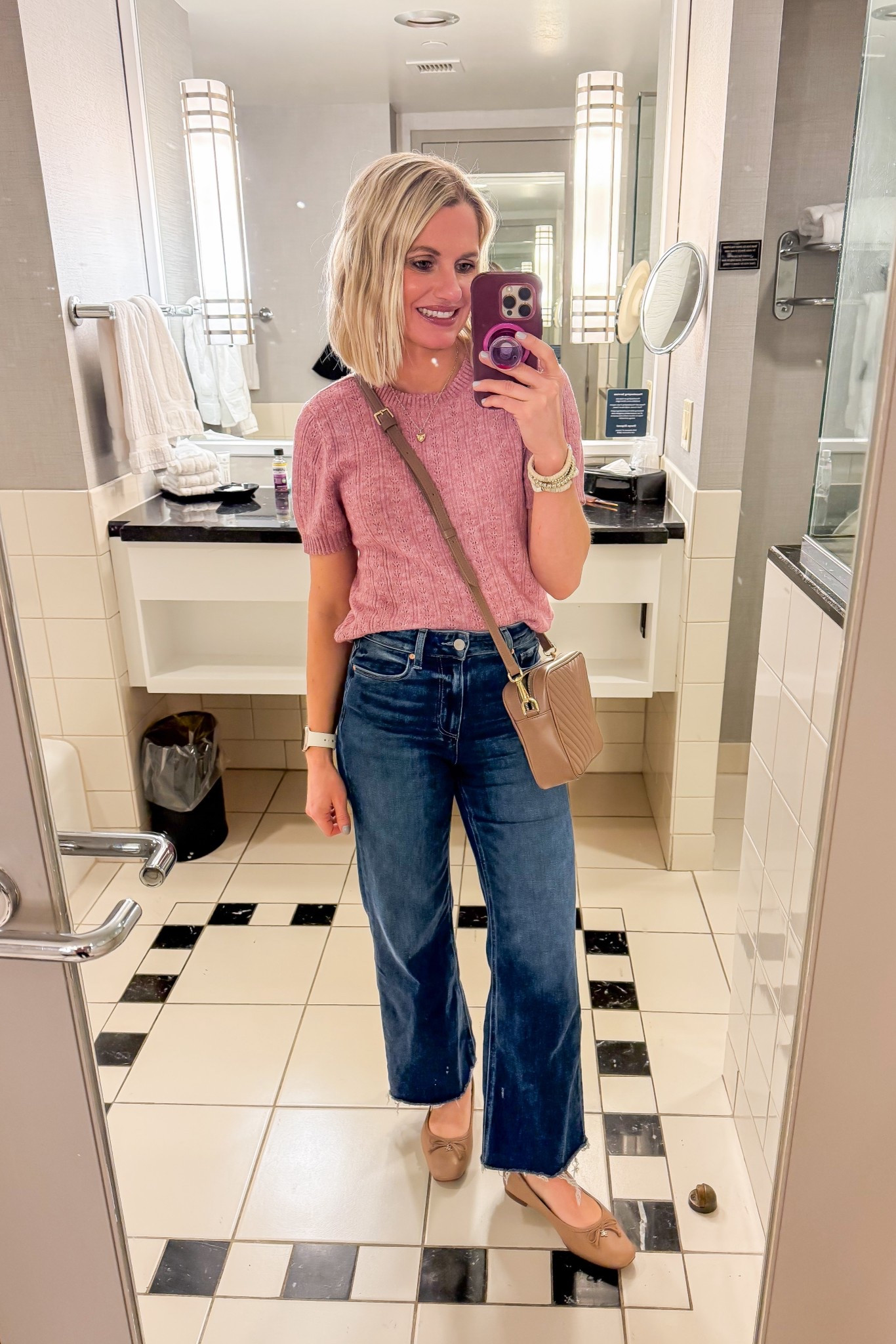What I wore on a date day! 
Top- small
Jeans- 25

#LTKOver40 #LTKSeasonal #LTKPetite