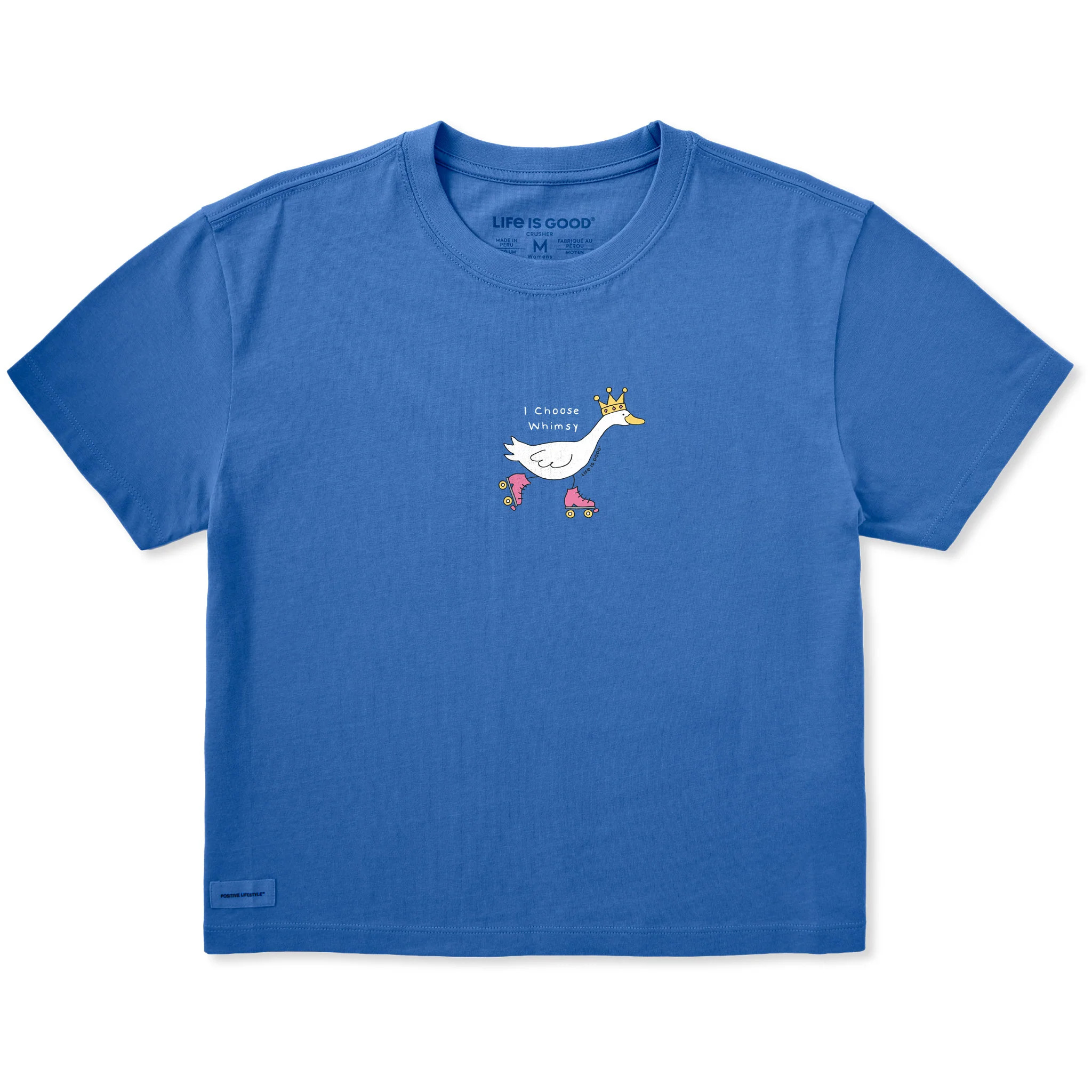 Women's I Choose Whimsy Short Sleeve Crusher Boxy Tee | Life is Good