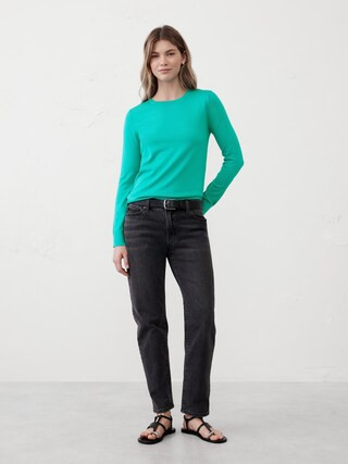 Forever Crew-Neck Sweater | Banana Republic Factory