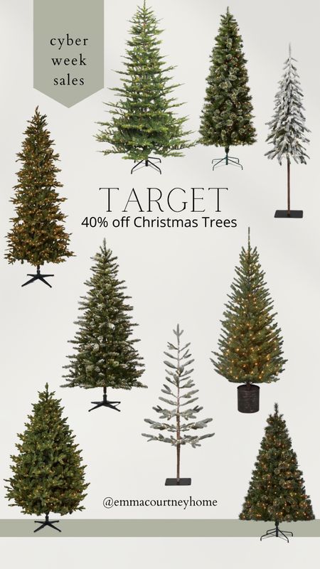Cyber week sale save up to 40% on Christmas trees from target 

#LTKSeasonal #LTKhome #LTKHoliday