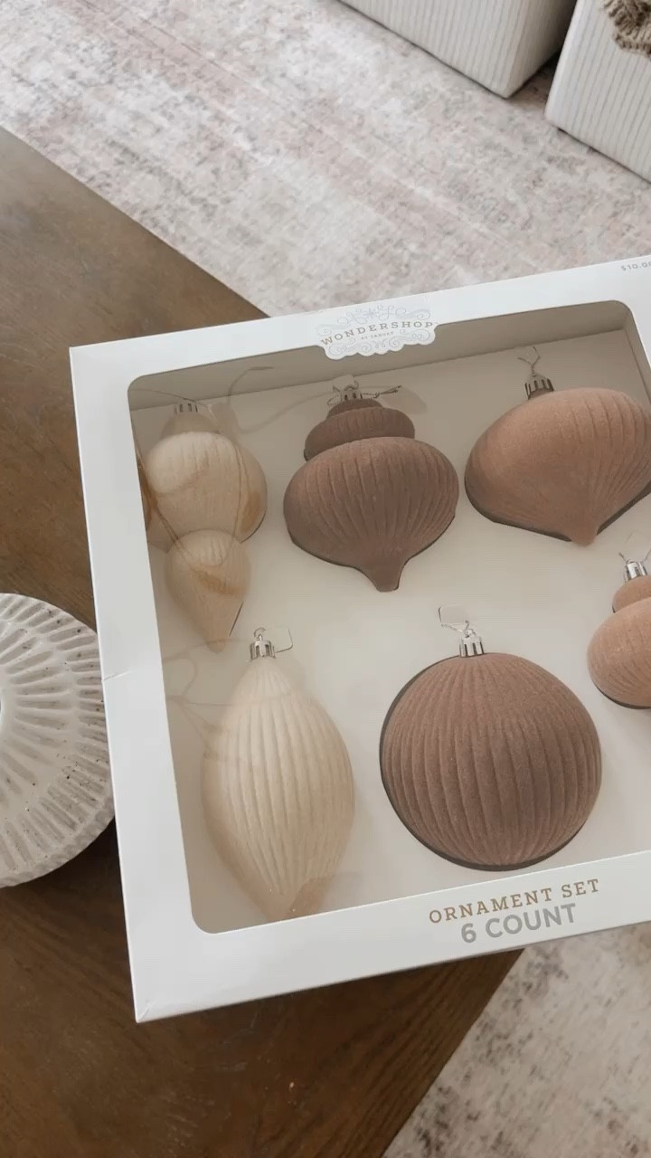 Love the tones of these ornaments from Target! Come in multiple colors!

#LTKSeasonal #LTKHoliday #LTKhome