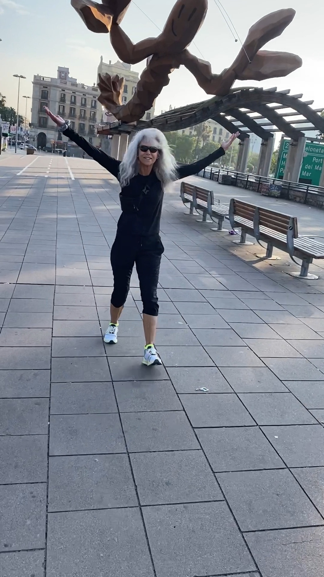 these socks and shoes have me feeling so comfortable walking over 20k steps a day while traveling! #ltktravel #ltkfashion #ltkshop