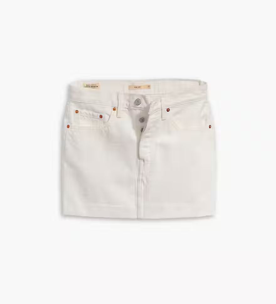 Icon Skirt - White | Levi's® US | LEVI'S (US)