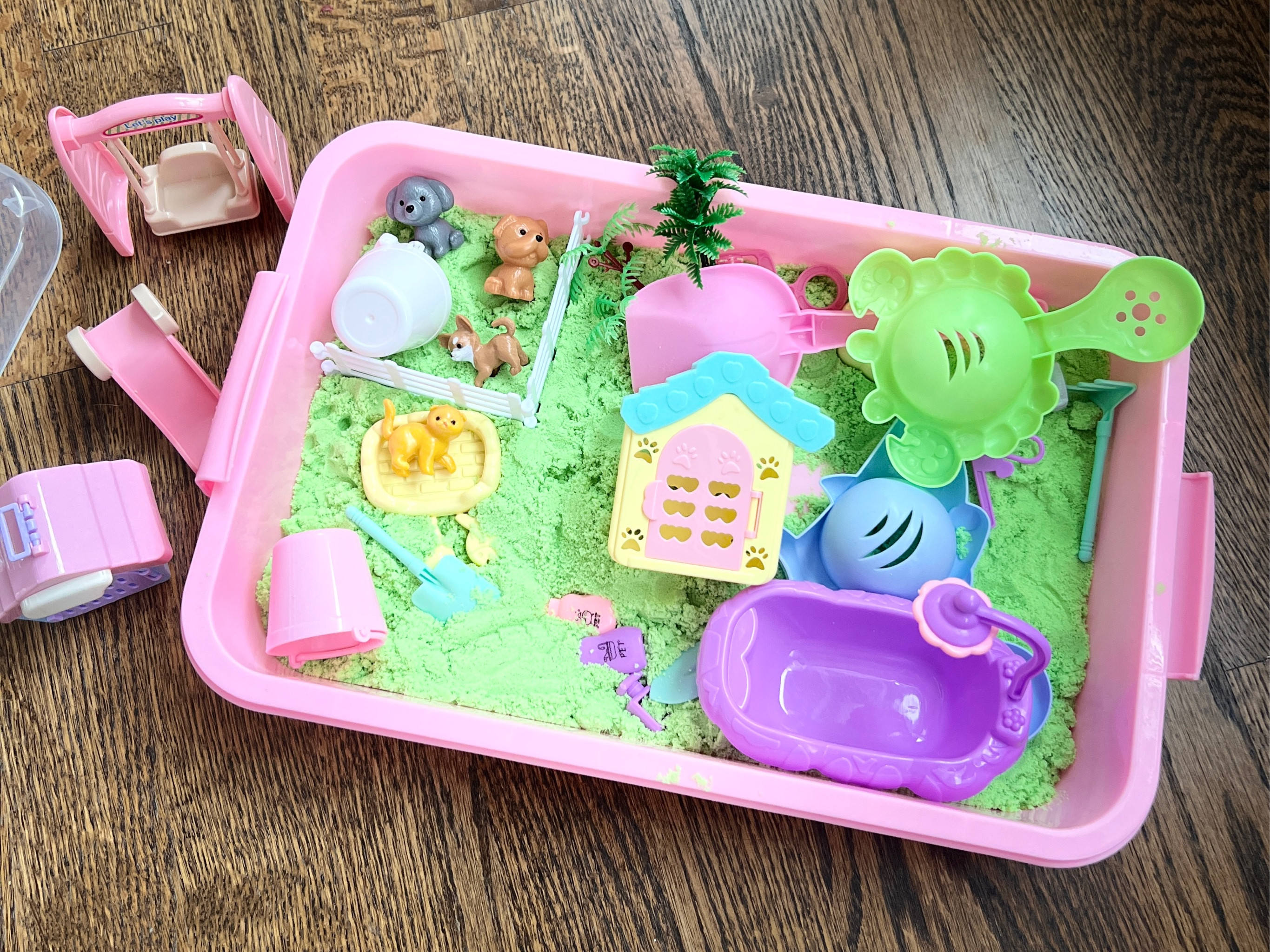 toddler indoor activity because it’s so cold outside in the midwest’ we are loving this kinetic sand kit! 

#LTKBaby #LTKFamily #LTKKids