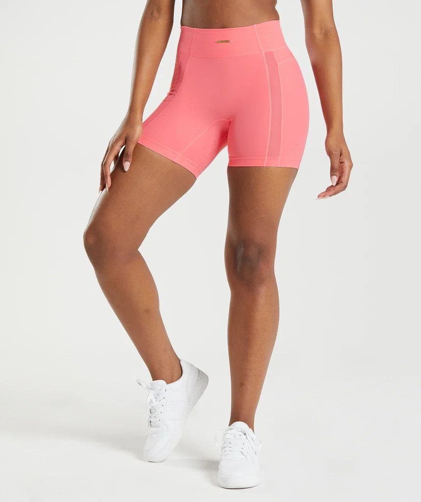 Gymshark Whitney Mesh Shorts - Peony Pink | Gymshark (Global)
