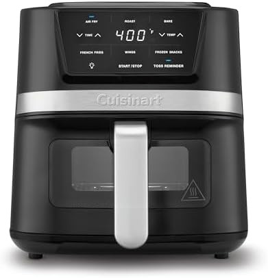 Cuisinart Air Fryer, 2.6-Quart Compact Basket Fryer with 3 Cooking Functions to Air Fry, Roast, a... | Amazon (US)