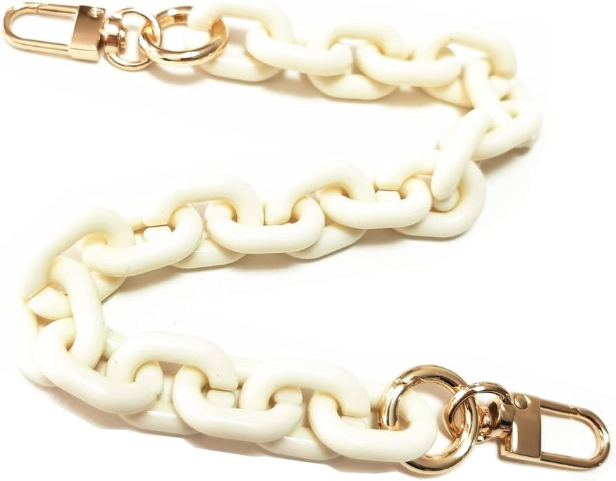 Purse Resin Chain Handle Strap Acrylic Chain Replacement Strap for Handbag Fashion Chain Strap fo... | Amazon (US)