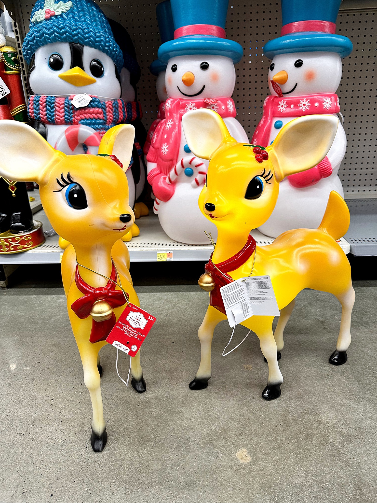 I found the cutest light-up Holiday Blow Molds at Walmart! They come in 11-inch tabletop versions up to 34-inch for outdoor use.

Linking these and more in my bio🎄 Which one is your favorite? 

•

#christmas #christmasdecor #pinkmas #pinkchristmas #pinkdecor #gingerbread #gingerbreadhouse #nutcracker #cutethings #christmastree #xmas #whitechristmas #glamdecor #barbie #tiktokmademebuyit #holidaydecor #walmart #target #dollartree #hobbylobby #homegoods #halloween #fall #kawaii #shelfdecor #livingroomdecor #disneychristmas #girly #porchdecor @walmart @walmartfashion 

#LTKHolidaySale #LTKhome #LTKHoliday