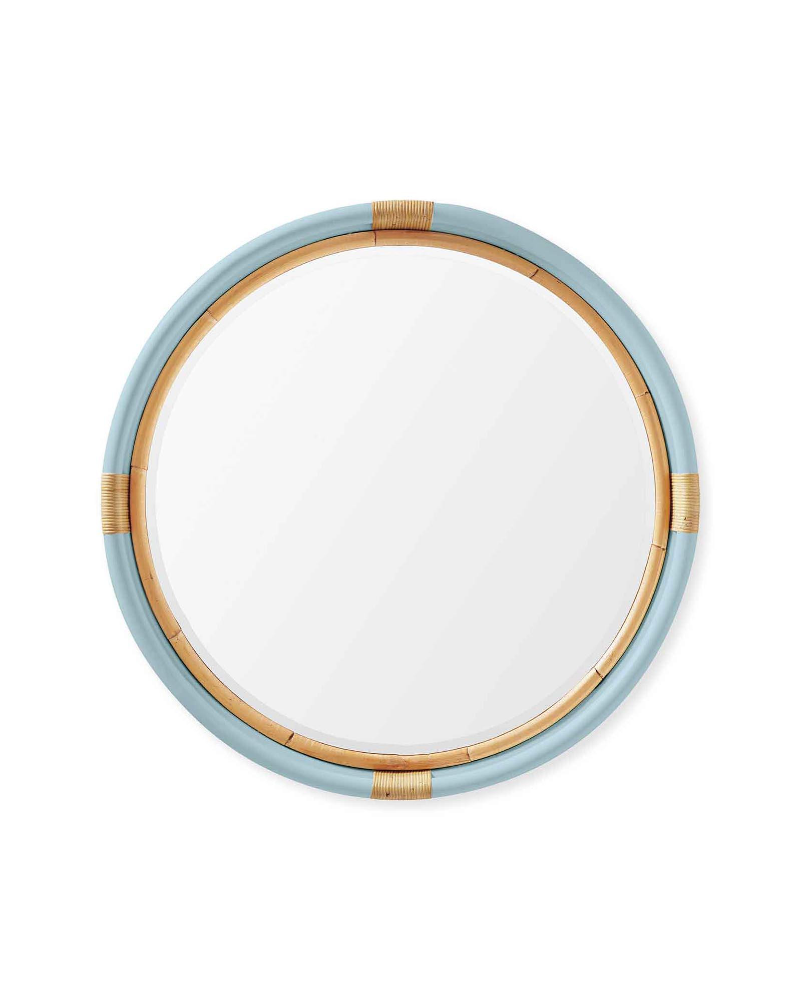 Montara Rattan Mirror | Serena and Lily