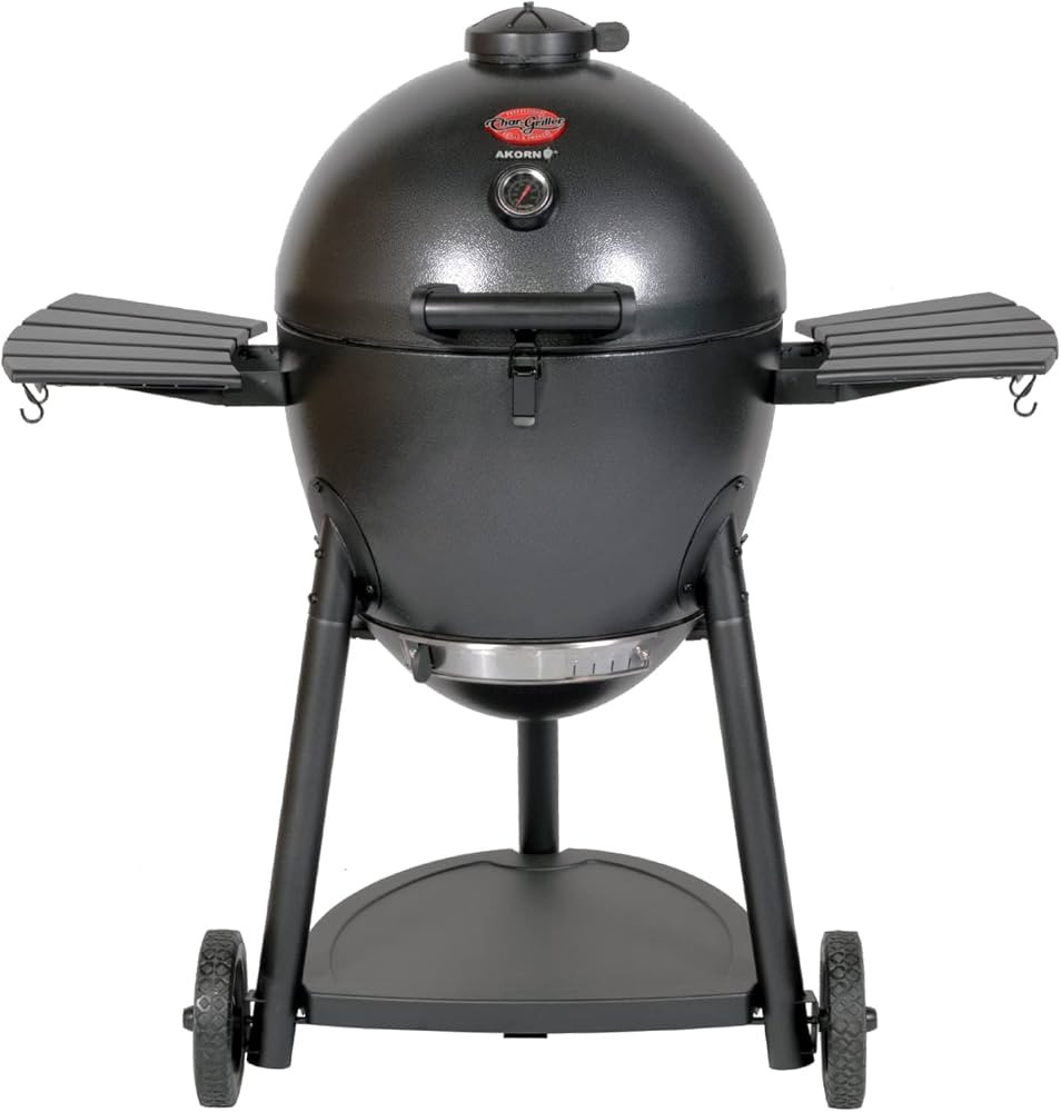 Char-Griller® AKORN® Kamado Charcoal Grill and Smoker with Cast Iron Grates, Warming Rack and L... | Amazon (US)