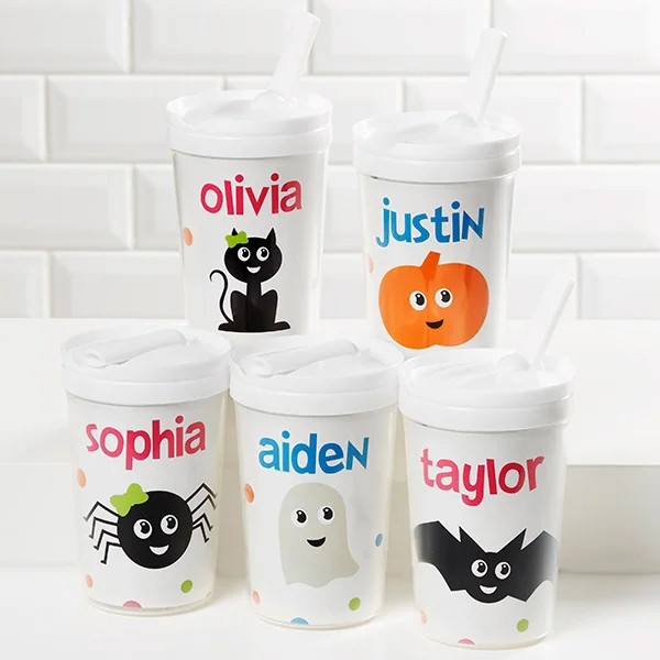 Halloween Character  Personalized Toddler 8oz. Sippy Cup | Personalization Mall