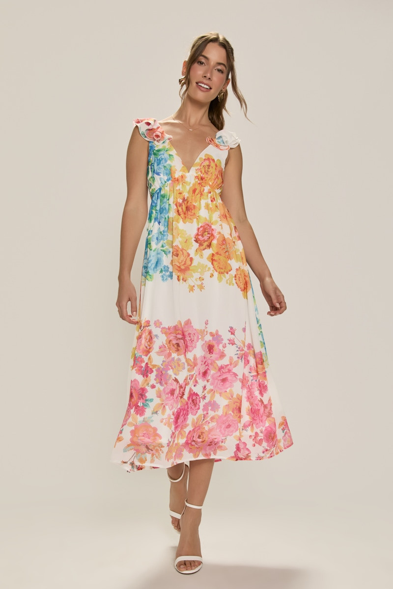 Melinda Floral Maxi Dress | Francesca's
